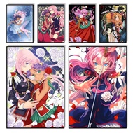 R-Revolutionarys Girl Utena Amine Poster Wall art print art suitable for living room bedroom bar par