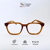 [FI] Minus Glasses 0-12 Lenses Thinned Index 1.67 BROWN Fashionable Glasses Anti-UV Anti-Radiation A