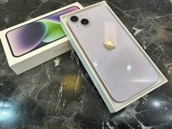 💜💜台北iPhone專賣店💜💜促銷一台出清🍎iPhone14Plus 128G 紫色🍎💟螢幕6.7吋🔋電池100%有原保🔥可無卡分期🔥可貼換台北西門町實體門市✨其他機型歡迎詢問✨