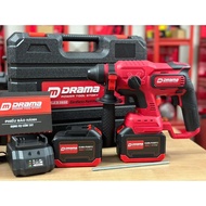 Máy Khoan Bê Tông Pin Drama D-5020 4 Chức Năng 2 Pin 15 Cell Chân Pin Phổ Thông