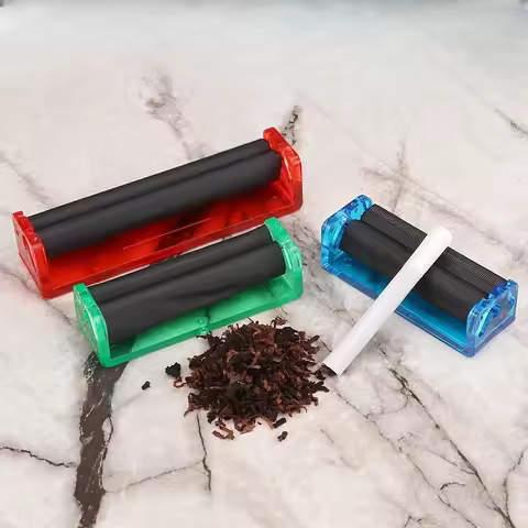 Plastic Cigarette Roller Rolling Machine 2.8in 3.1 in 4.3in Manual Cigarette Rolling Machine Portabl