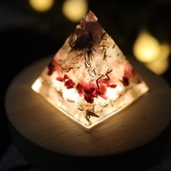 【畢業禮盒】戀人之丘-奧剛金字塔小夜燈Orgonite水晶療癒戀愛
