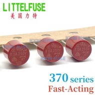 Littelfuse 370 Series Fast-Acting TR-5 Subminiature Fuses F50mA 100mA 1A 2A 3.15A 4A 5A 6.3A 250V Ax