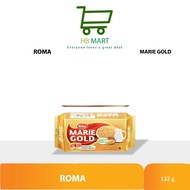 Roma MARIE GOLD / COKELAT 132 gr Multipack - ( HARGA 1 DUS ISI 24 Pcs )