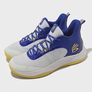 Under Armour 籃球鞋 3Z6 男鞋 白 藍 Curry 勇士 子系列 UA 緩衝 3025090103