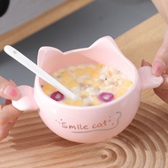 Bowl day Small Bowl Oatmeal Cute Children Yogurt Rice Bowl Breakfast Salad Breakfast Bowl Bowl Hot S