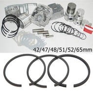 3pcs Air Compressor Piston Ring Pneumatic parts for 42mm 47mm 48mm 51mm 52mm 65mm Cylinder