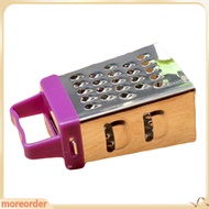 moreorders|  Mini 4 Sides Stainless Steel Vegetable Julienne Peeler Grater Kitchen Gadgets