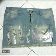 Cache Cache jeans skirt