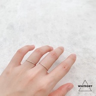 Minimal Silver Rings แหวนเงิน 925 สไตล์มินิมอล | Whiteory