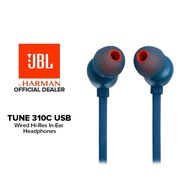 JBL Tune 310C Universal USB Type C Wired Hi-Res In-Ear Headphones