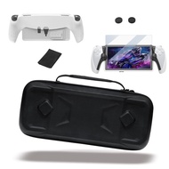 4 in 1 Portable Storage Bag Built-in Stand Design TPU Protective Case Anti-Drop Screen Protector Anti-Scrach for PlayStation 5 Portal