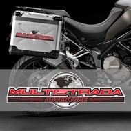 950 1260 Motorcycle Stickers Decal For Ducati MULTISTRADA ENDURO Side Panniers Luggage Aluminium Box