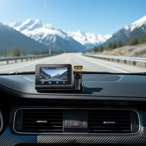 70mai Dash Cam 4K A810S HDR IMX678 Supercapacitor 4G LTE Remote Control Wi-Fi 6 Voice Control GPS AD