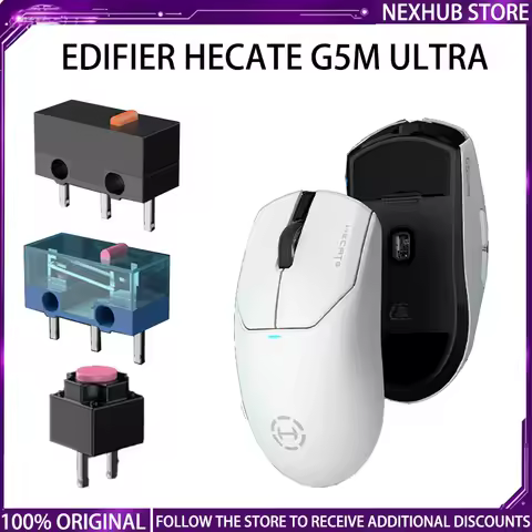 EDIFIER HECATE G5M Ultra Mouse Wireless Dual 8K Magnetic Charging 2-in-1 Hot‑swappable Micro Switche