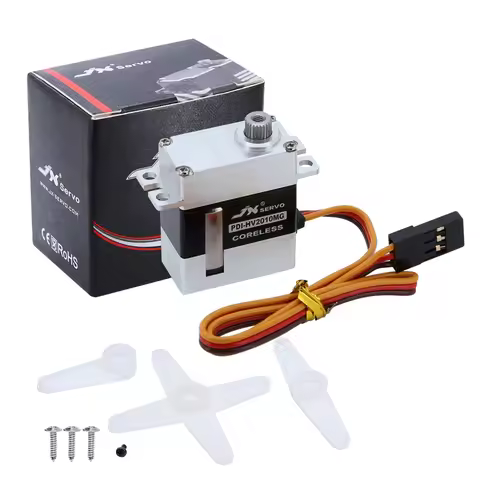 JX Digital 11kg High Torque Mini Servo PDI-HV2010MG 8.4V Coreless Motor for RC Helicopter Robot Arm