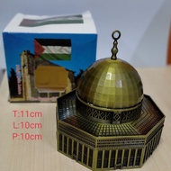 Miniature Dome Of The Rock/ Display Of The Quba Shakhra Mosque decorative items