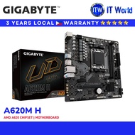 Gigabyte A620M H Motherboard | AMD AM5 / DDR5 / PCIe 4.0 / HDMI & DP / mATX (GA-A620M-H) | itw