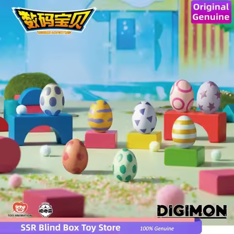 Digital Monster Adventure Series Money Box Blind Box Anime Digimon Piggy Bank Mystery Box Practical 