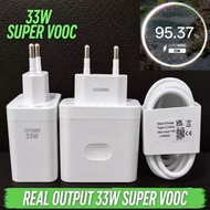 Oppo Charger 33w,67w,80w,100w SUPER VOOC USB Type c Fast Charging Oppo real output Supervooc Charger