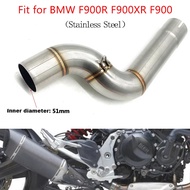 For BMW F900R F900XR F900 R 900 XR Motorcycle Exhaust Modify Escape Moto Connection  Muffler Middle 