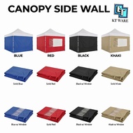 KT WARE 8x8 10x10 ft CANOPY SIDE WALL ONLY KAIN SISI KANOPI SAHAJA Transparent tent canopy