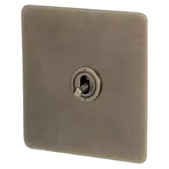 220V Toggle Switch Vintage Bronze Sockets and Switches Wall Light Switches Dimmer Switch Wall Outlet