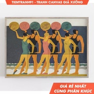 Tranh treo tường Beach Wall Art Vintage Wall Art Vintage Swimwear Art Fashion Art Art Deco Wall tặng