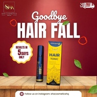 SHA HAIR TONIC • Reduce Hair Fall • Fights Dandruff • Supports Faster Hair Growth • 100ML