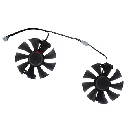 2Pcs/Set,85MM Diameter,Graphics Card Fan,GA91S2H,For VEINEDA Video Cards RX580 8GB RX 580 8G 256 Bit
