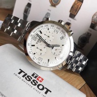 ORIGINAL TISSOT PRC 200 CHRONOGRAPH BLACK DIAL T055.417.11.017.00