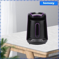 Homozy Portable Heating Stainless Steel Coffee Maker Pod Coffee Boiling Anti-overflow Coffee Pot Electrical Moka Milk Hosehold