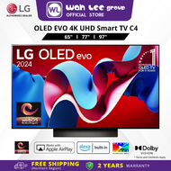 [FREE SHIPPING] LG 48" 55" 65" 77" 83" OLED evo AI TV C4 144Hz Gaming Mode* Dolby Atmos Vision & HDR