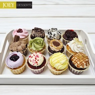 {JOEY Dessert Platter} Assorted Happy Mix Cupcakes | Box of 12s/16s