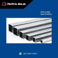 Hollow Galvanis 30 x 30 x 1mm x 6M | Besi Galvanis | Pipa Hollow