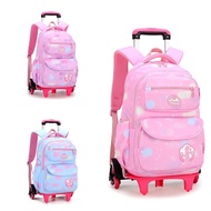 Special Pr Children's Trolley Bag Trolley Bag 6 wheels Princess