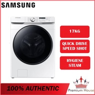 SAMSUNG WF17T6000GW/FQ 17kg Front Load Washing Machine with Hygiene Steam Mesin Basuh 洗衣机
