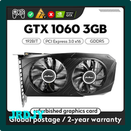 JRDJY Jieshuo GTX1060 Refurbished Graphics Card, Nvidia Geforce Gtx 1060 3Gb 192bit GDDR5 Nvidia Gtx