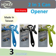 CAN OPENER **HOKEY** - 2 In 1 Safety Can Opener