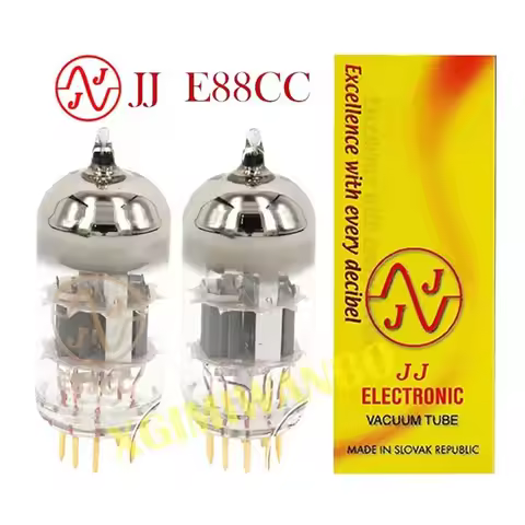 JJ E88CC Vacuum Tube Golden feet Replace ECC88 6922 6DJ8 6N11 Electron Tube HIFI Audio Valve Amplifi