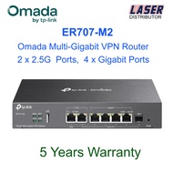 TP-LINK ER707-M2 Omada Multi-Gigabit VPN Router, Desktop or Rack Mount, 5 Years Local Warranty