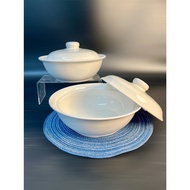 Ceramic Rice Container 9.5''x3''