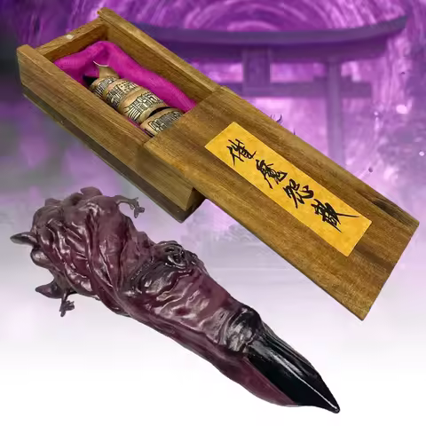 Ryomen Sukuna Finger Box Figurine Anime Jujutsu Kaisen Cursed Finger Sculpture Livingroom Decor Home
