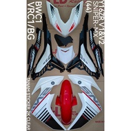 Y16ZR V2 ABS SNIPER MX 44 YAMAHA BODY COVER SET WITH SIAP STICKER TANAM 2K CLEAR HLD BRAND - BWC1+VR