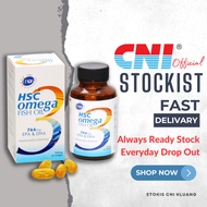 Cni HSC Omega 3 Fish Oil, Fish Oil, 744mg EPA &amp; DHA, 30s x 1200mg - Improve Blood Cholesterol