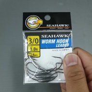 SEAHAWK WORM HOOK LEAD FOR SOFT BAIT JIG HEAD JIGHEAD# MATA KAIL PANCING