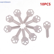 (warmbeen) 10 PCS KW1 Three Hole Hotel Door Thiening Unit Door Key nk Key nk Key Material nk