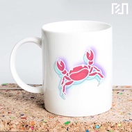 Neon Crab Icon Mug 1