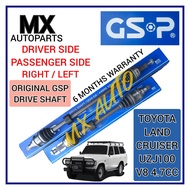 GSP DRIVE SHAFT TOYOTA LAND CRUISER UZJ100 UZJ200 V8 4.7CC RIGHT DRIVER SIDE / LEFT PASSENGER SIDE