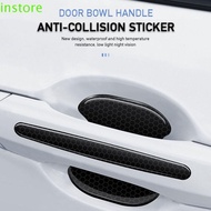 INSTORE Car Door Bowl Sticker Car Goods Universal Bowl Handle Protector Protective Film Door Handle Stickers Anti-Scratch Car Handle Bowl Strip
